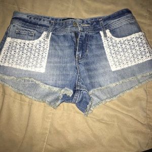 Jean shorts